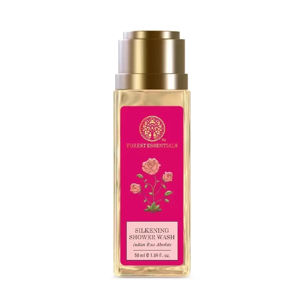 Travel Size Silkening Shower Wash Indian Rose Absolute, 50 ml-1.webp